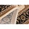 Homeroots 5 x 8 ft. Cream & Black Decorative Area Rug 395257 - alternate 6